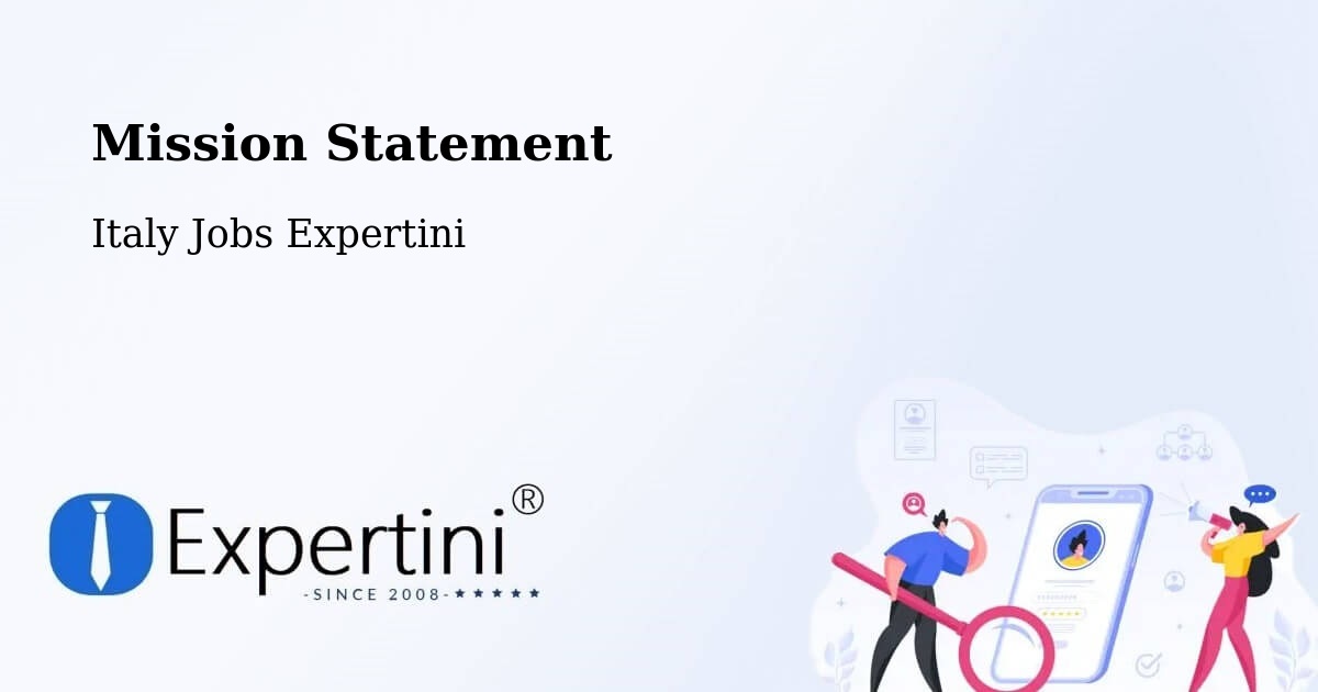 Corporate Mission – Chions - Italy Jobs Expertini